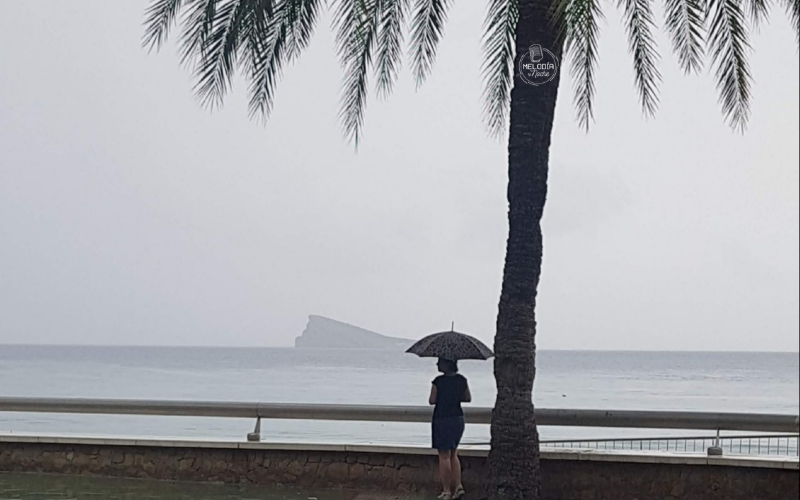 Feliz cuando llueve